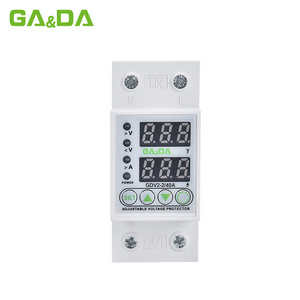 GA&DA electric  GDV2-2-40A 110V Din rail power supply equipment manufacturers over under voltage protective protector voltage