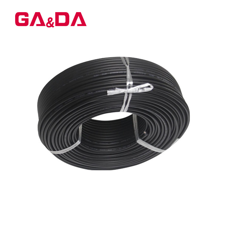 Low price 10mm Tinned copper conductor photovoltaic solar dc pv solar cable