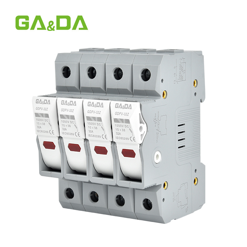 GADA DIN rail installation fuse for solar pv protection