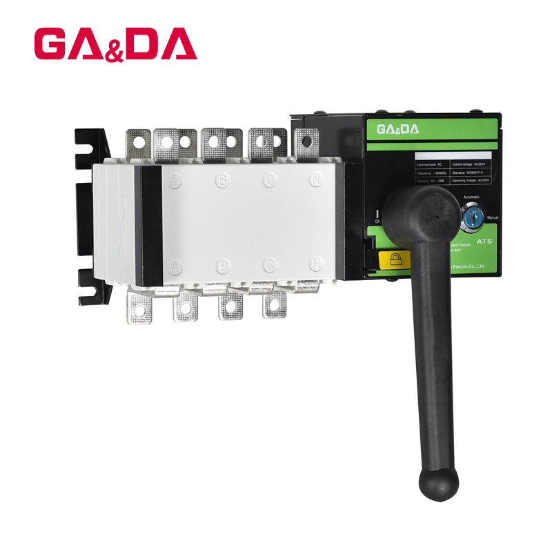 Cheaper Price Mini 100A Dual Double Automatic Transfer Switch Dual Power Transfer Switch Changeover Switch 220VAC