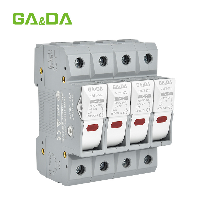 GADA DIN rail installation fuse for solar pv protection