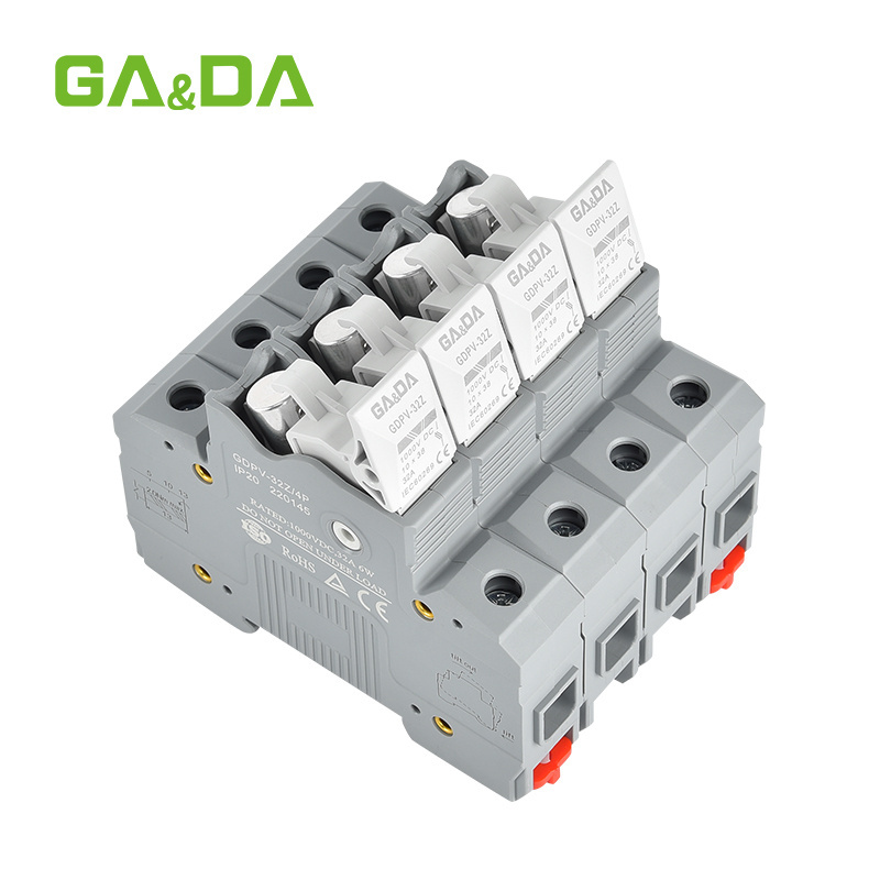 GADA DIN rail installation fuse for solar pv protection