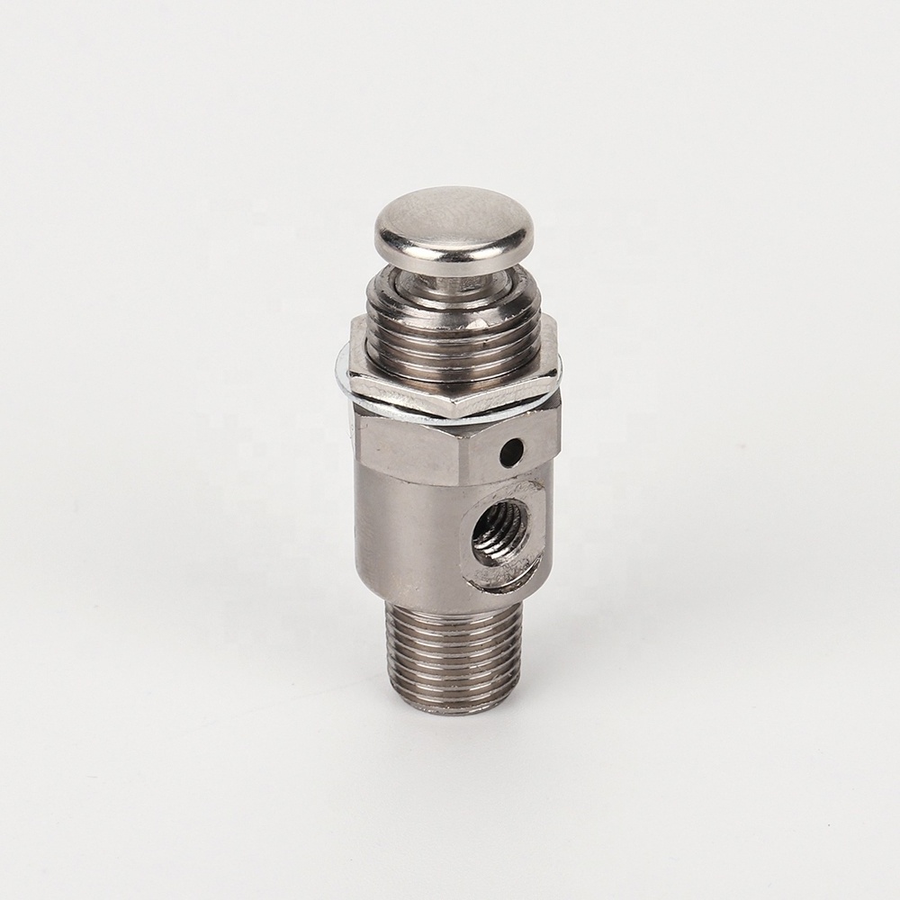 TAC-3P valve 3/2 way on/off manual toggles switch valves mechanical pneumatic button valve air Fitting