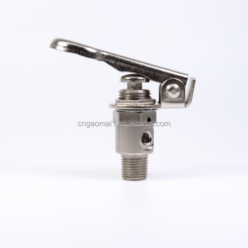 TAC-3P-34T valve small size easy to operate manual toggles switch  mechanical pneumatic parts spc 8-02 sns button valve air