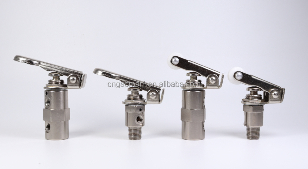 TAC-3P-34T valve small size easy to operate manual toggles switch  mechanical pneumatic parts spc 8-02 sns button valve air