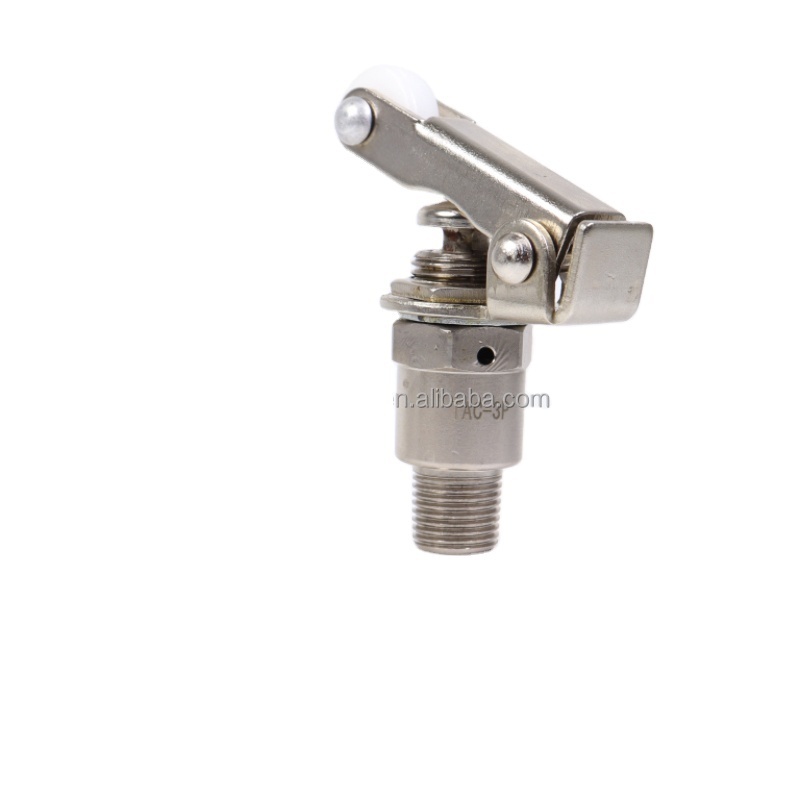 TAC-4P-34C valve small size easy to operate manual toggles switch valves mechanical pneumatic parts filter button valve air