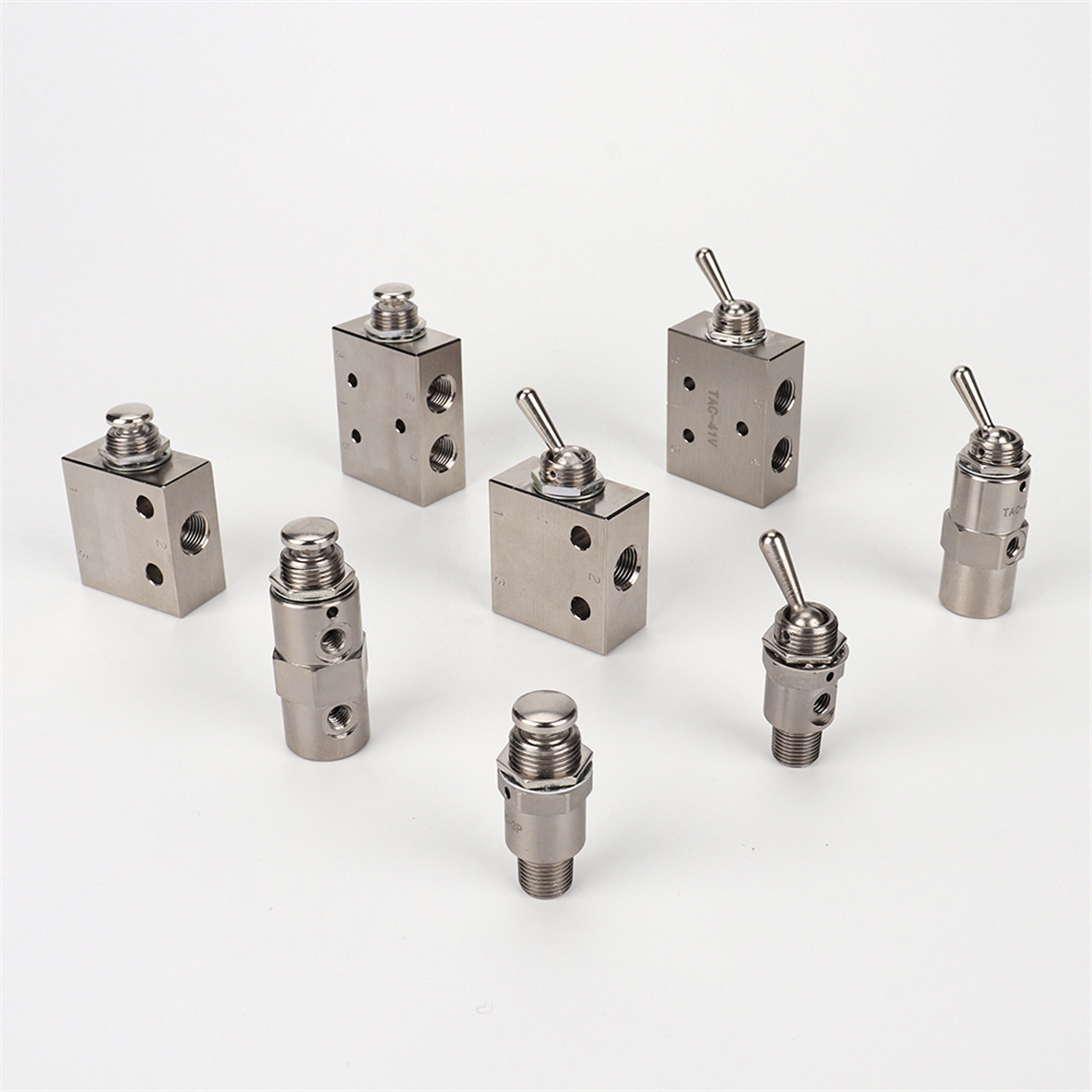 TAC exhaust valve 2 position 3 way on/off manual toggles switch valves mechanical pneumatic valve air basic