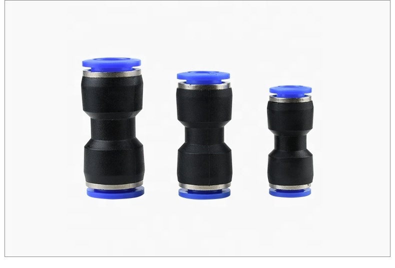 PKC-PU Pneumatic Plastic Quick Fittings For Air Hose Connector Compressor Accessories Air Pipe garden hose connectors