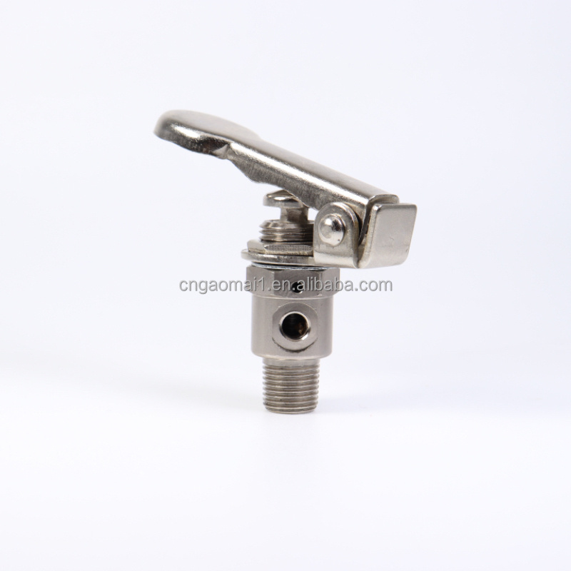 TAC-3P-34T valve small size easy to operate manual toggles switch  mechanical pneumatic parts spc 8-02 sns button valve air