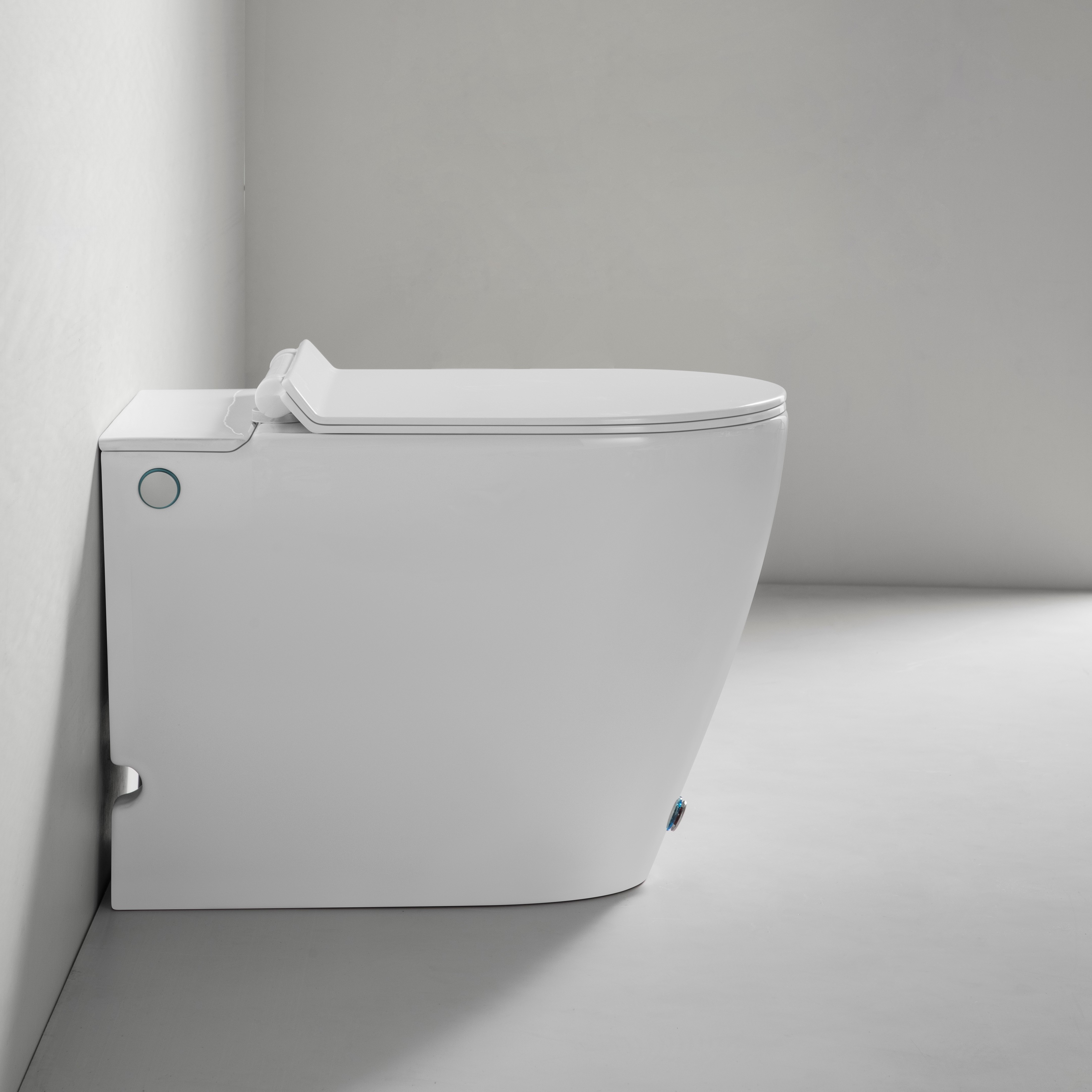 Bathroom closet sanitary ware back to wall ceramic tankless pulse toilet