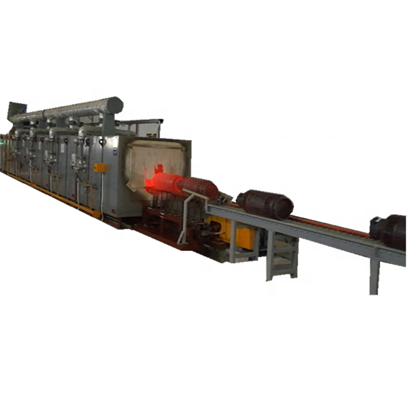 Gas Furnace Annealing/Normalizing Furnace  Equipment Heat Treatment Furnace For LPG Gas Cylinders