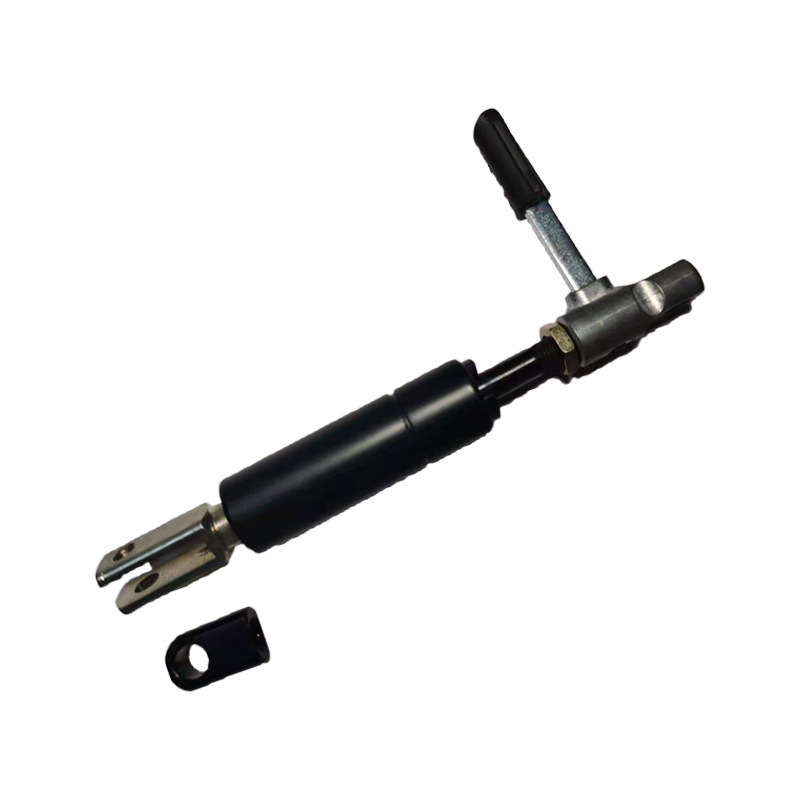 Customized manufacturer adjustable locking gas spring gas strut with lock button lever