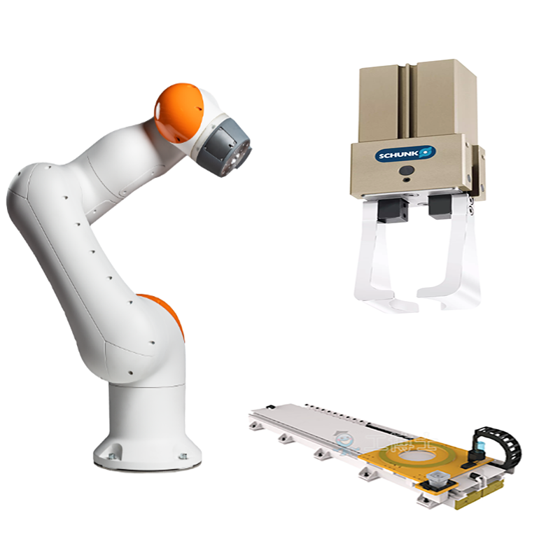 Price Advantage KUKA Cobot Robot With Vacuum Sucker and Onrobot Gripper For Pick up and Place Robot Arm