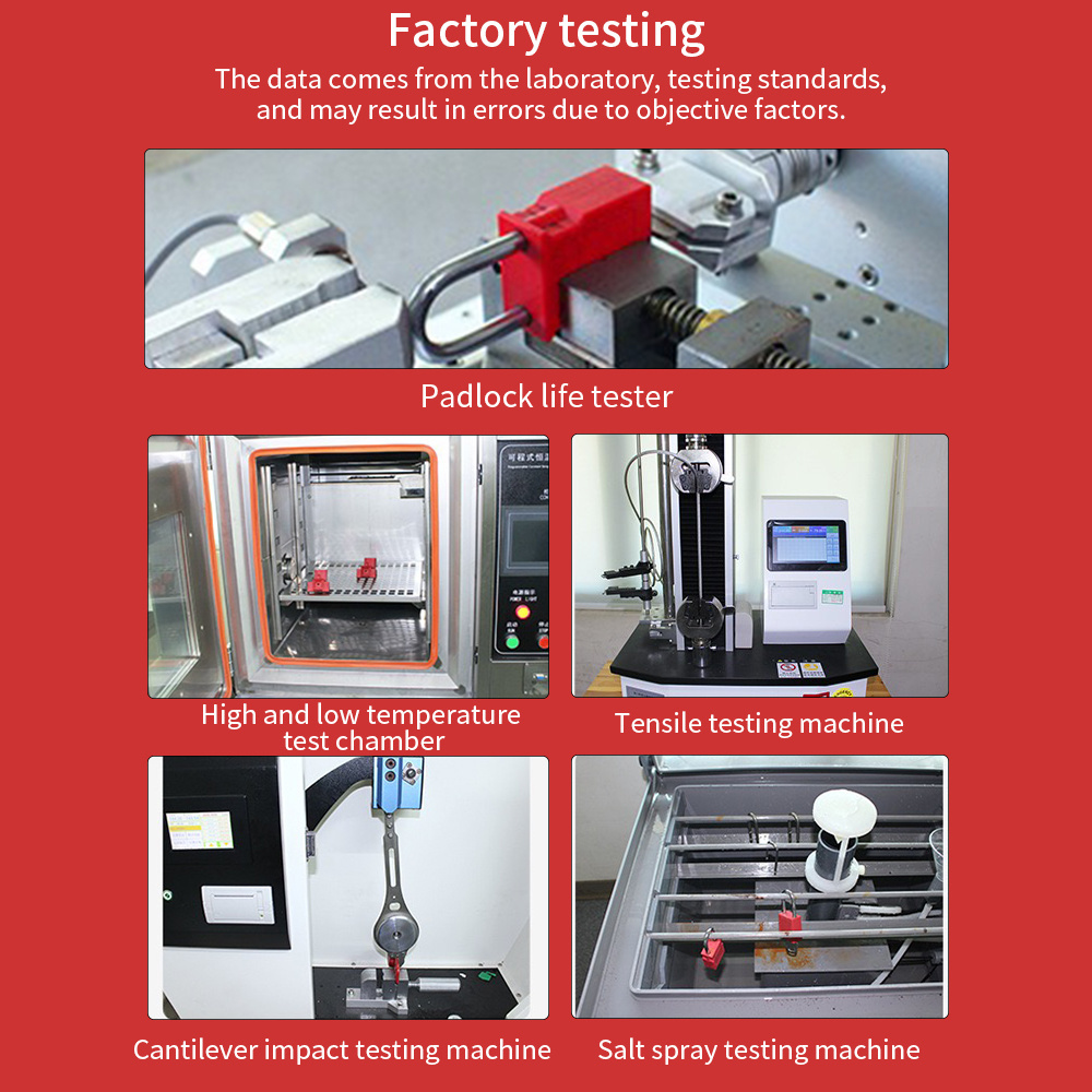 OEM manufacturer in china tagout padlock secured and keys lock out safeti loto safety padlock industrial safety padlock device