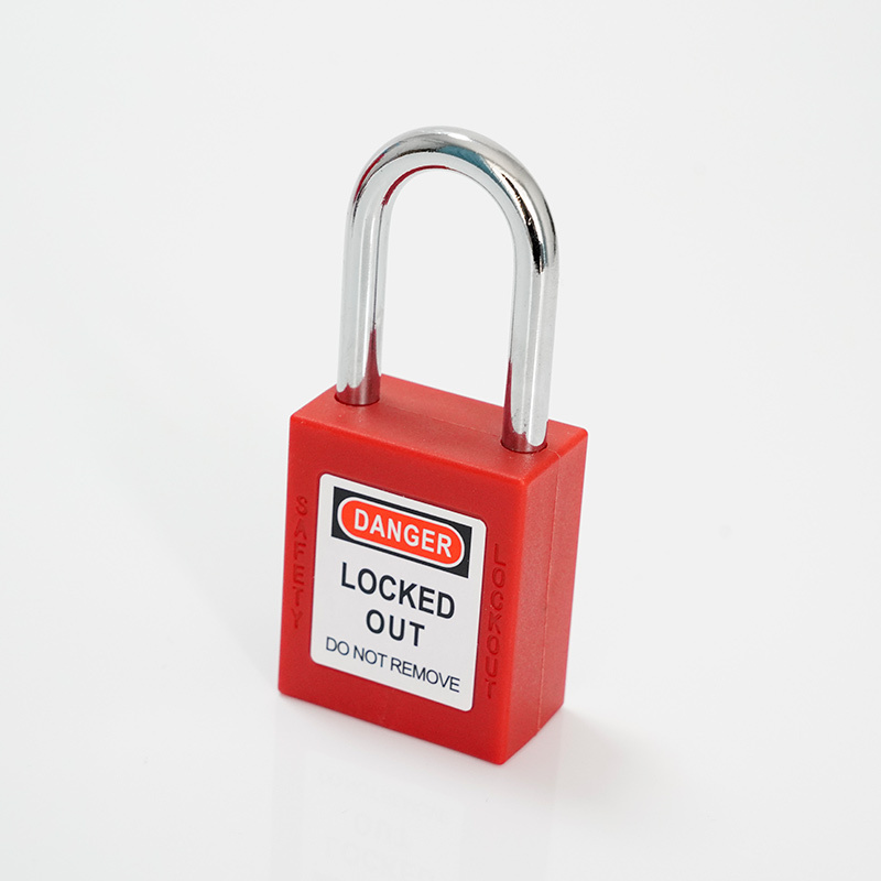 Electrical Tool Equipment Laser Coding Loto Lock Master Key System Padlocks And Keys Nylon Lockout Tagout Safety Pad Blue