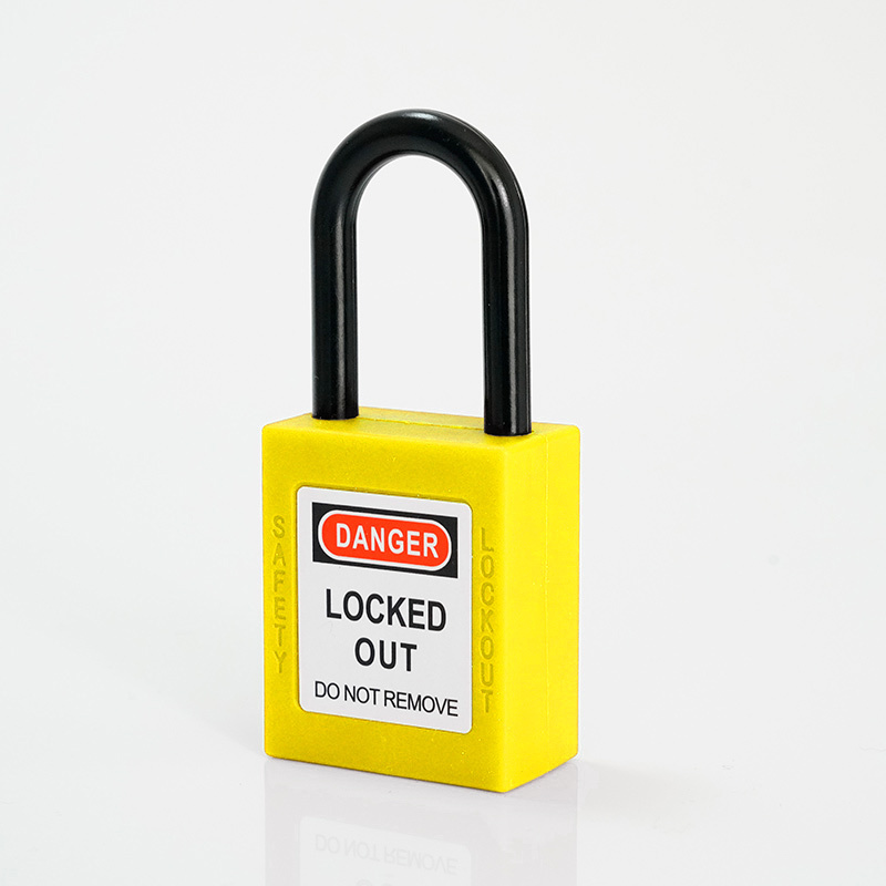 Oem Manufacturers Waterproof Insulated Electrical equipment Padlocks With Same Key Safety Lockout Dust Proof Plastic Safety Lock