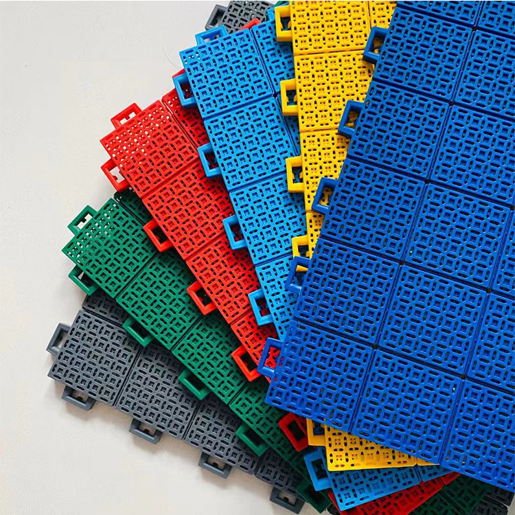 Plastic Interlocking Pp Soccer Suspended Outdoor Floor Modular Sports Flooring Tiles