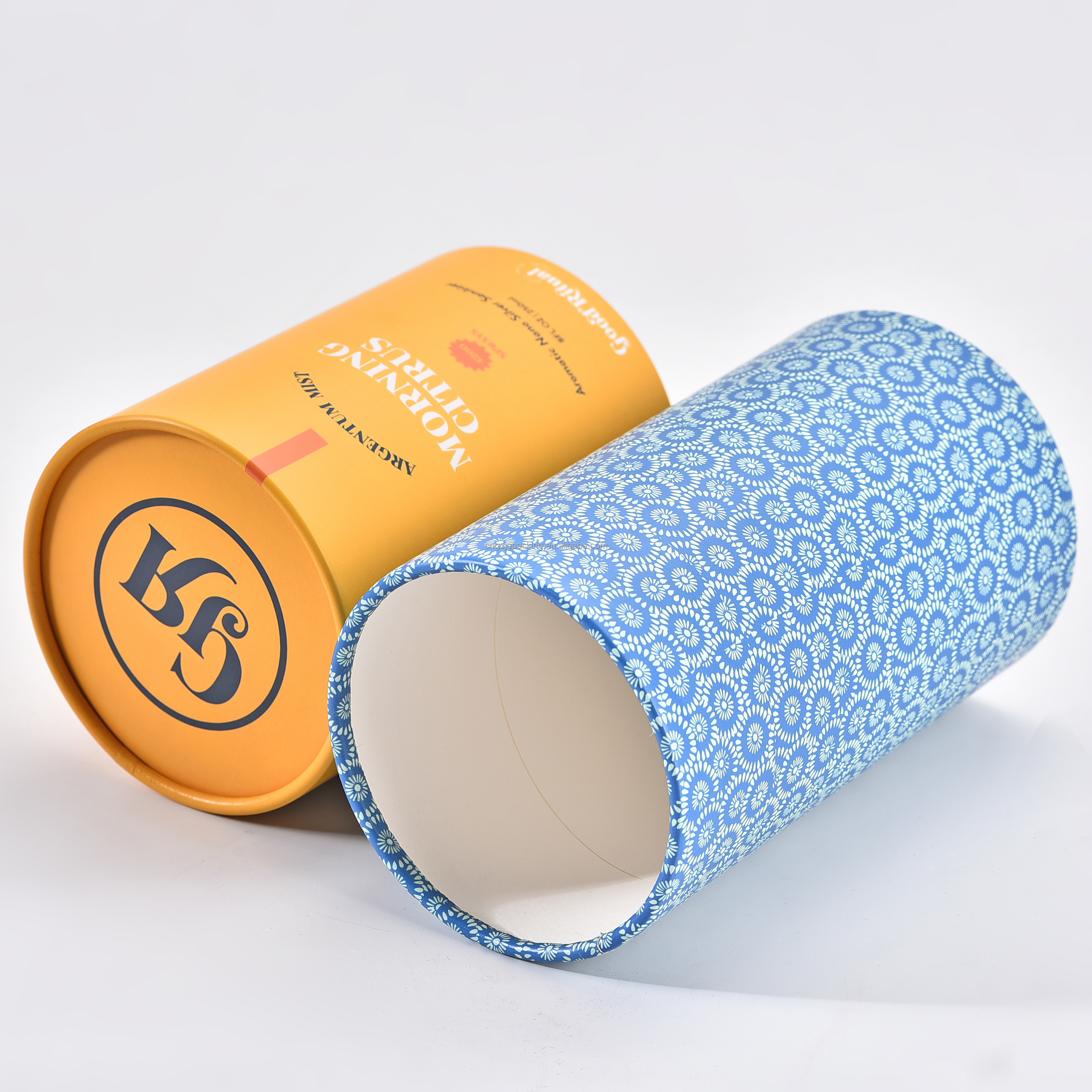 Manufacturer Cylinder Tubes Packaging Rigid Paper Round Tube With Custom Logo Luxury Gift Paper Boxes