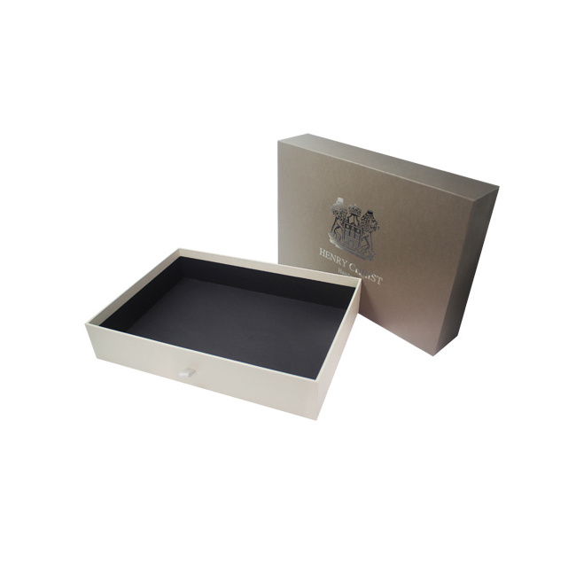 Luxury Custom Solid Cardboard Paper Drawer Box T-Shirt Packaging Boxes