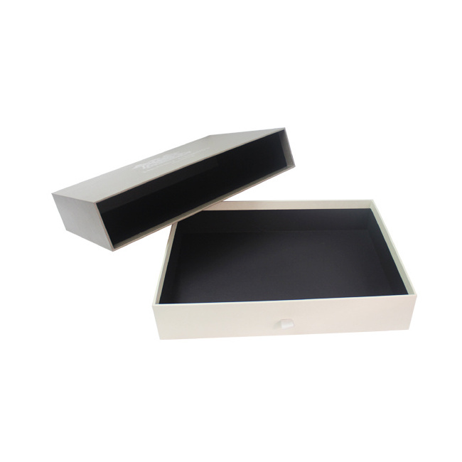 Luxury Custom Solid Cardboard Paper Drawer Box T-Shirt Packaging Boxes