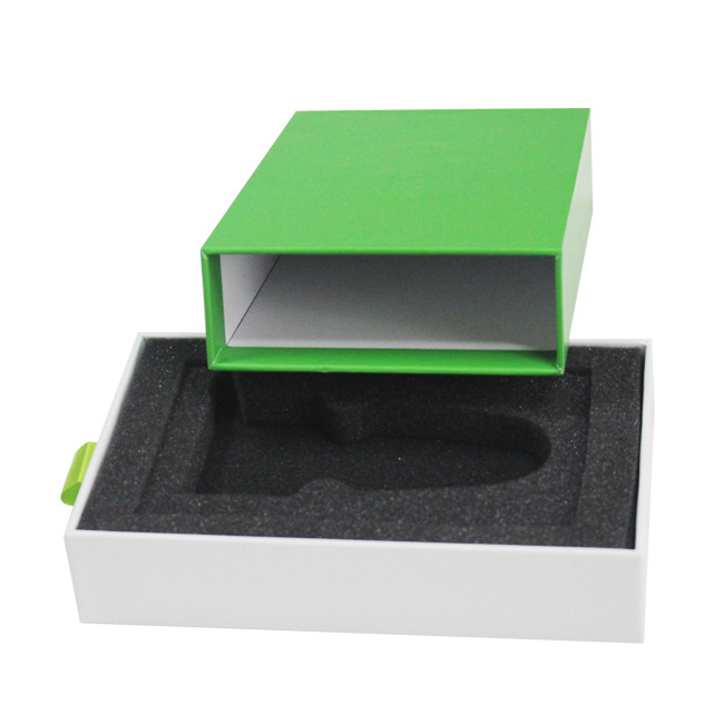 Cosmetics Storage Cardboard Boxes Packaging Print Logo Small Paper Drawer Perfume Gift Box With Eva Foam