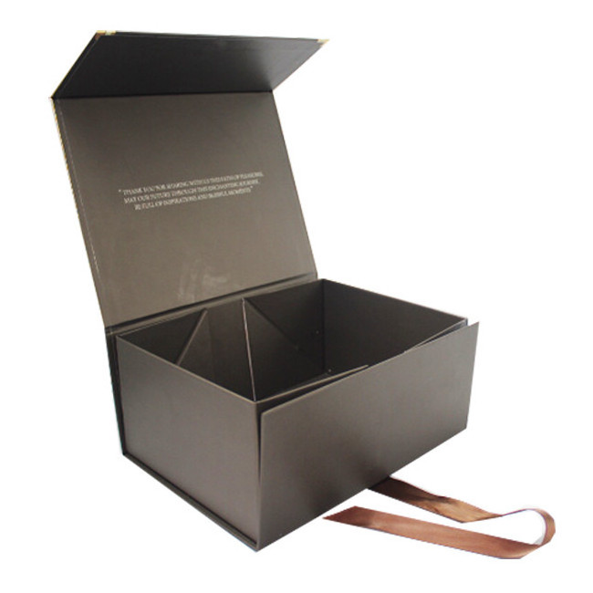 Necktie Empty Match Boxes Magnetic Package Custom Bow Tie Cardboard Box With Ribbon Handle