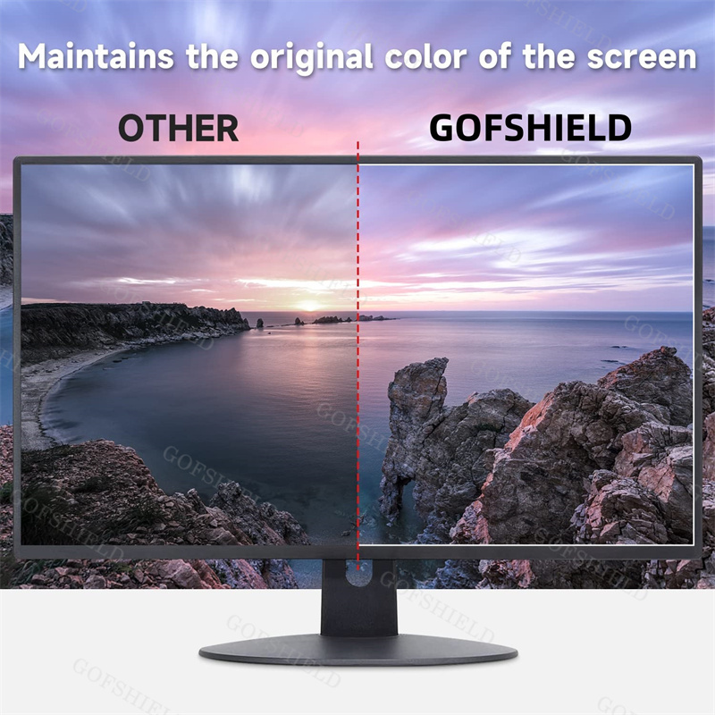 Best Seller Used PET Material Anti Fingerprint Film Matte Anti Glare Computer Screen Protector For 19 Inch Widescreen Desktop