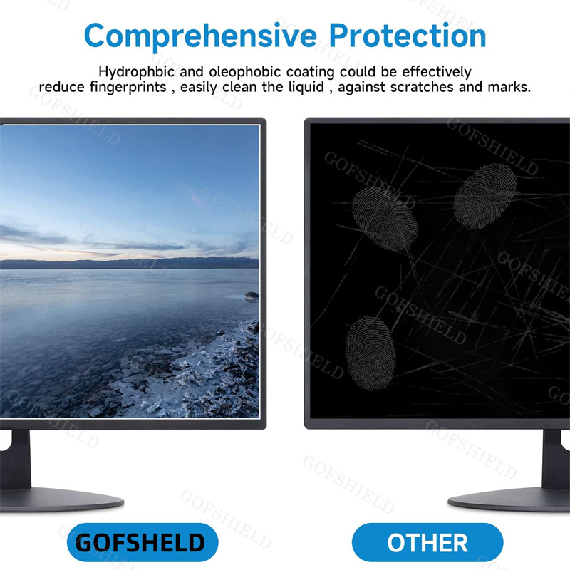 OEM ODM LCD Protective Film For 20 Inch Computer Frost Anti Glare Bubble Free Screen Protector Compatible For Monitor