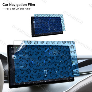 OEM Customized Car Touchscreen Film For BYD Qin DMI 8/12 Inch Navigation Car Display Navigation 9H Nano Glass Screen Protector