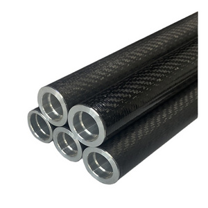 Carbon Fiber telescopic poles 3K Roll Wrapped 100% Carbon Hollow Tubing for DIY Craft Matt Surface