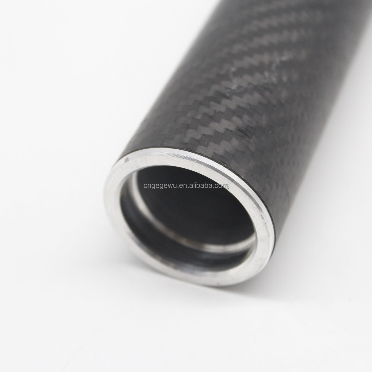 High strength carbon fiber pipe connectors