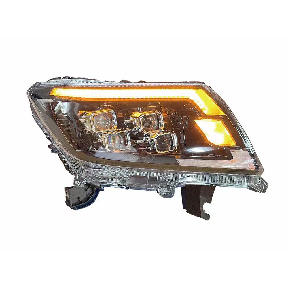 Auto Accessories Headlights Head lamp Assembly Compatible with Led Projector Lens For Nissan Navara NP300 Frontier 2015-2021