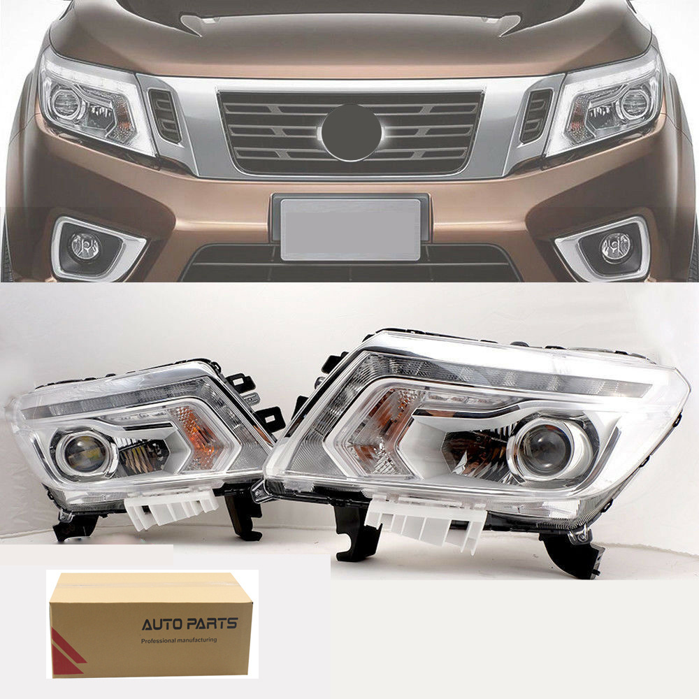 GELING 260104JA3B Or 260604JA3B Headlight Running Light Set For Nissan NAVARA / Np300 2015 LED Head lamp