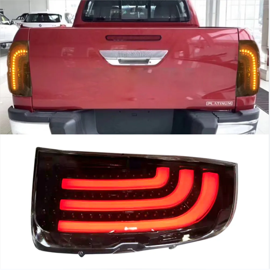 Auto accessories upgrade stop led Tail Lamp Rear Light taillight For Toyota Hilux Revo rocco vigo 2015 2016 2017 2018 2020