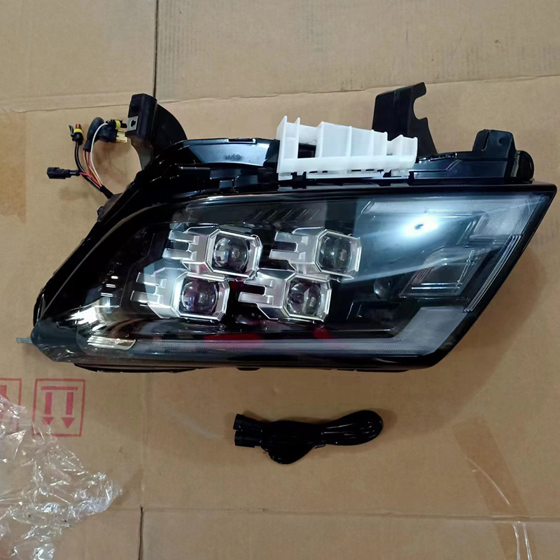 Auto Accessories Headlights Head lamp Assembly Compatible with Led Projector Lens For Nissan Navara NP300 Frontier 2015-2021