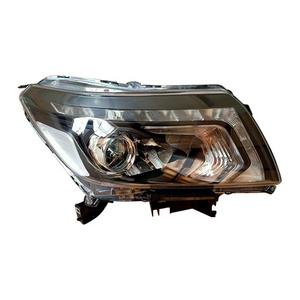 GELING BLACK LED Headlight Replacement DRL Dual Projector Facelift head lamp For NISSAN Navara NP300 2015 - 2020