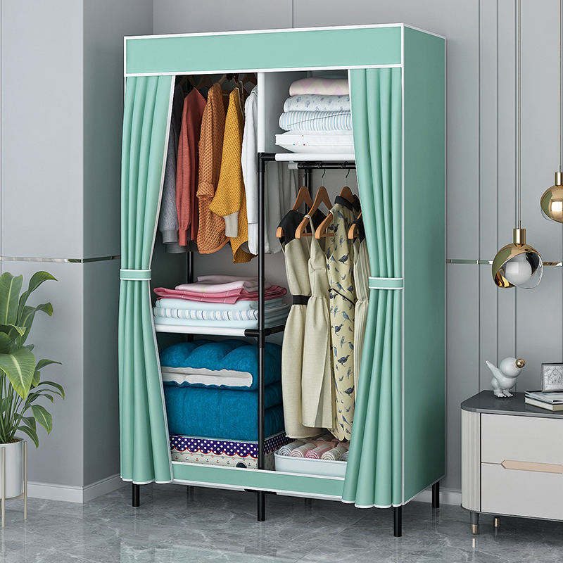 New Customized Bedroom Folding Canvas armoire chambre Simple Removable  Portable Combination  Children's armoire chambre