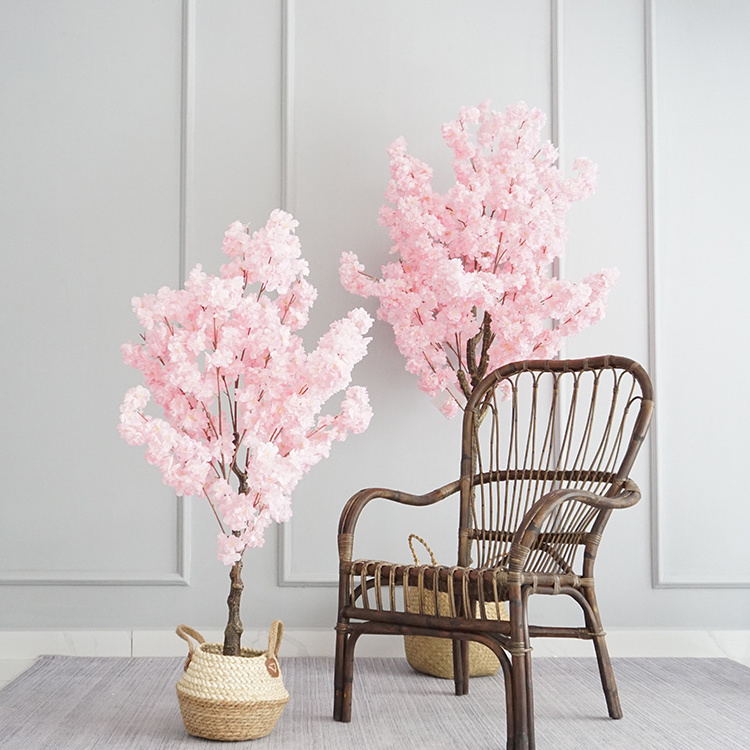 Pink Red Wedding Decor Artificial Japanese Cherry Blossom Tree palm tree artificial