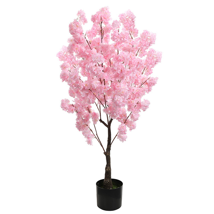 Pink Red Wedding Decor Artificial Japanese Cherry Blossom Tree palm tree artificial