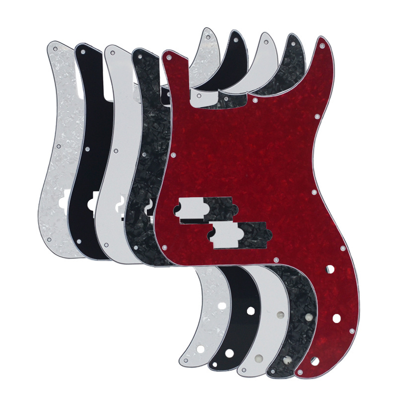 PB Bass Anti-Scratch Plate Multicolor 3 Ply 11 Holes Bass frount Pickguard Bass Accessory