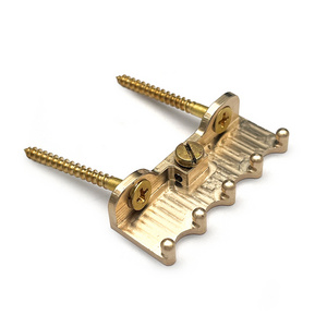 CNC Precision Engineered Ultra Heavy Duty Full Brass 49.5x19mm Electric Guitar Tremolo Claw for ST/FR Tremolo Bridge System