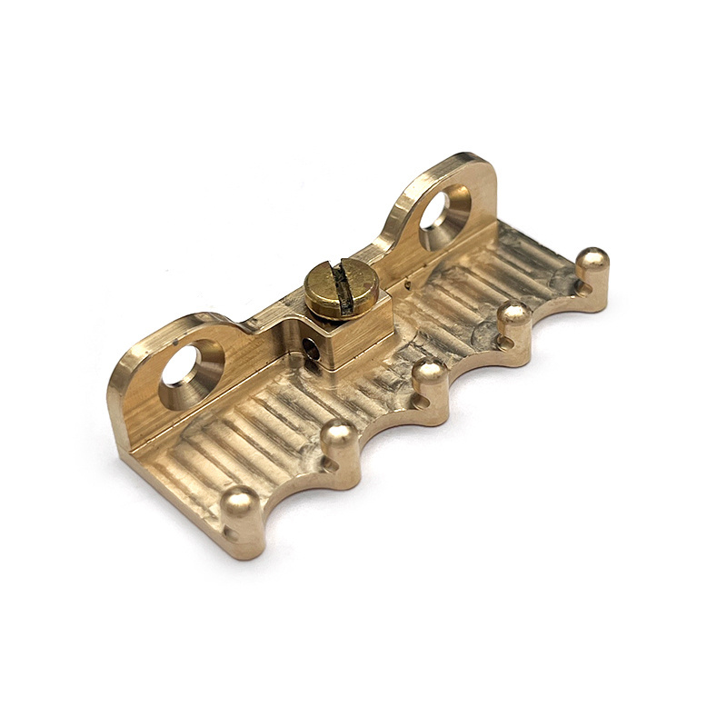 CNC Precision Engineered Ultra Heavy Duty Full Brass 49.5x19mm Electric Guitar Tremolo Claw for ST/FR Tremolo Bridge System