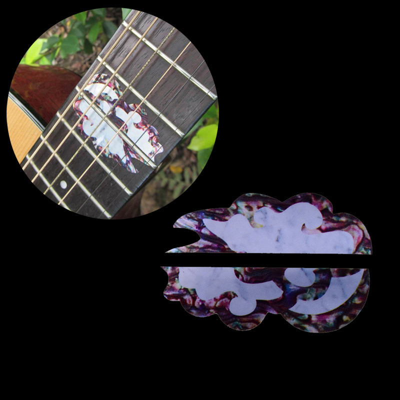 Guitar Inlay Stickers Abalone Cloud Acoustic Electric Guitar Fretboard Neck Markers / Decals New