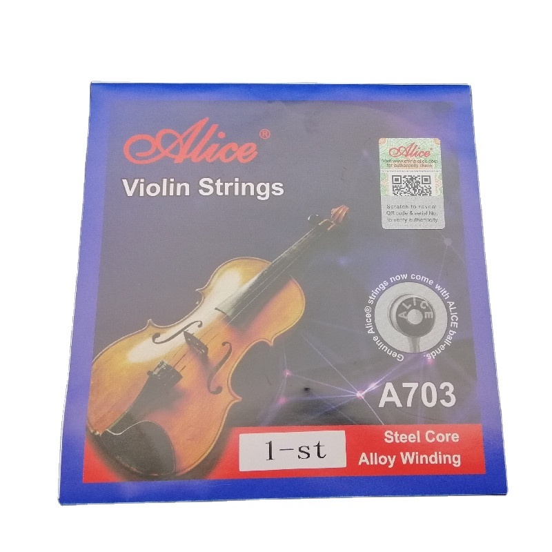 Alice A703 Violin String 1stE-1st String Stainless Steel Violin String Violin Parts