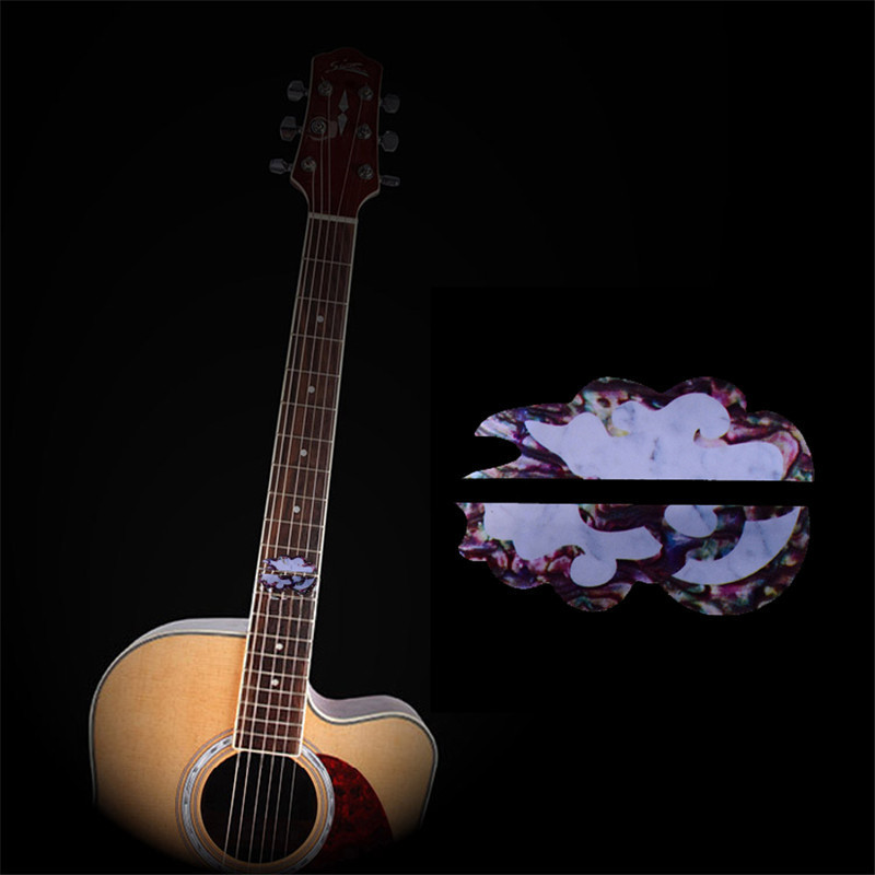 Guitar Inlay Stickers Abalone Cloud Acoustic Electric Guitar Fretboard Neck Markers / Decals New