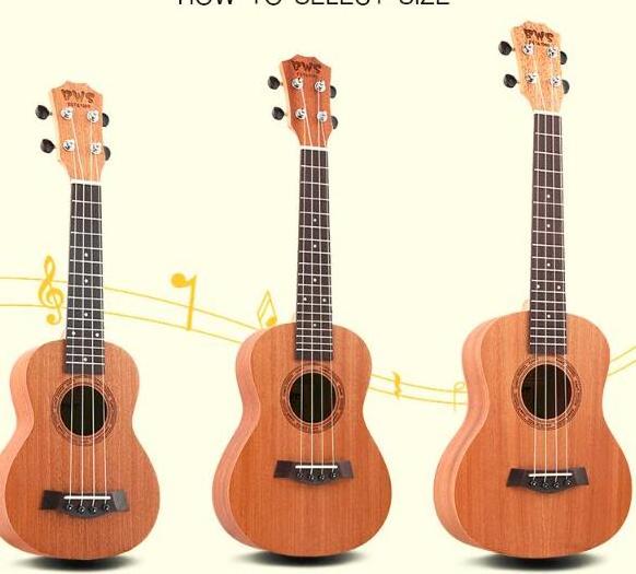 Ukulele Guitar Hawaii Guitar 4 String UK Mahogay Ukulele 21inch Soprano Ukulele