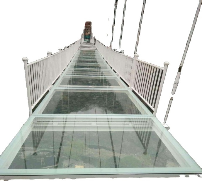 Safety floor glass wholesale cheap pvb clear Tempered laminated glass price of glass floor