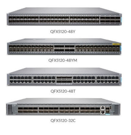 QFX5120-32C-DC-AFI Gigabit 32 Ports PoE Ethernet Switch