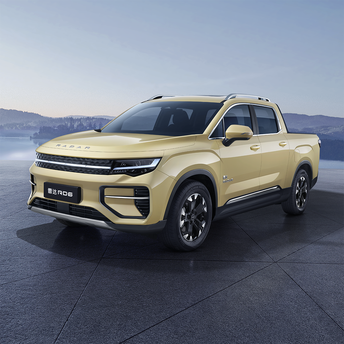 China First New Energy EV Pickup Rodar Dongfeng Electric Cars High Performance Electric Pickup Truck In Stock