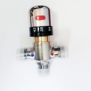 Brass Thermostatic Mixing Valve Bathroom Faucet Temperature Control  safety valve for boiler steam